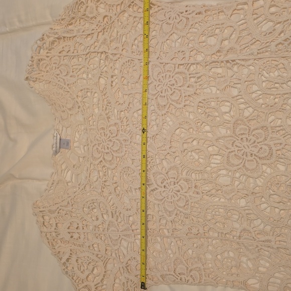 Christopher & Banks Crocheted Tunic Top XL EUC (#6) - Picture 2 of 3